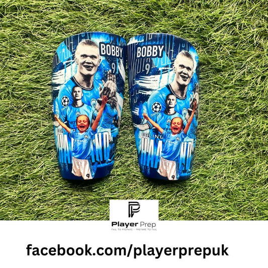 Custom shin pads, Personalised shin pads, soccer gift kids football gift, customised shinpads