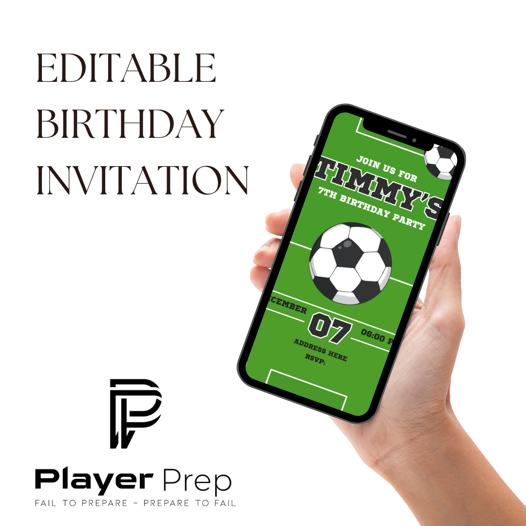 Editable Birthday Invitation