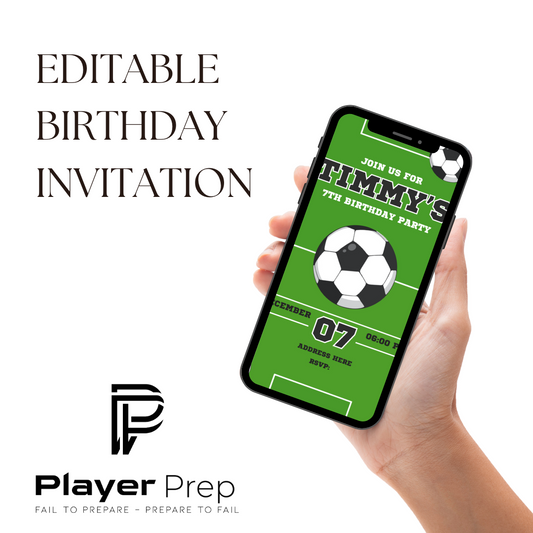 Editable Birthday Invitation