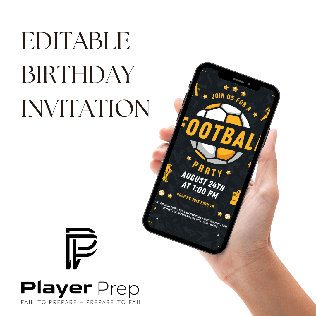 Editable Birthday Invitation