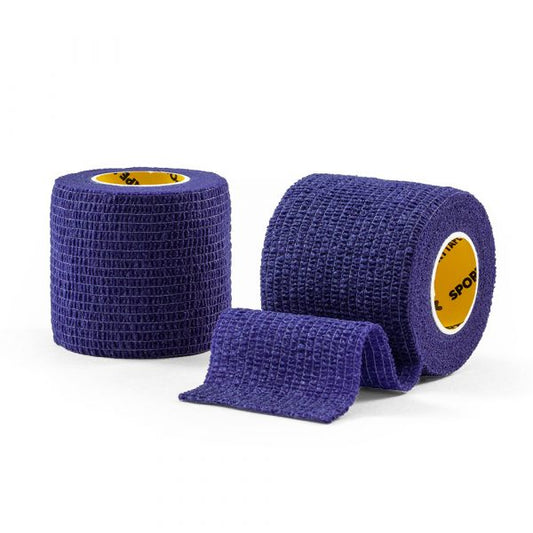 (TWO ROLLS) Football Cohesive Sock Wrap. 5cm x 4.5m